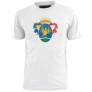 Camiseta escudo de armas de Hungría para hombre bandera Budapest fútbol - Imagen 1 de 2