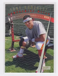 1997 Topps - Stadium Club - Never Compromise - Tony Gonzalez - #NC3 - Rookie - Foto 1 di 2
