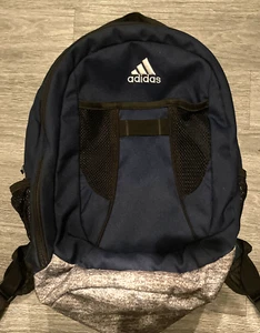 ADIDAS Rucksack blau Schüler Schule mittel Tragetasche Büchertasche Wandern Camping Sport - Bild 1 von 6