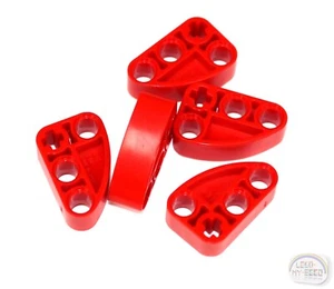 LEGO Technic - Brazo elevador 5 x 'L' con elipse, 2 x 3 - Rojo - Nuevo - 71708 - Imagen 1 de 4