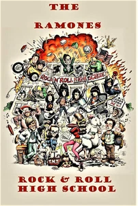 Póster de concierto RAMONES 12"x18" ENVÍO GRATUITO - Imagen 1 de 1