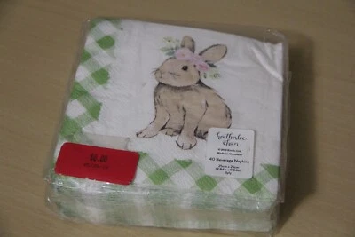 Servilleta de papel Bunny Heather Lee Chan nueva hecha en Alemania Foto 1 de 4