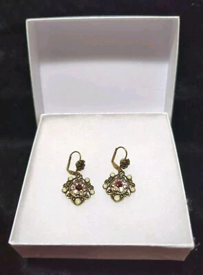 Michael Negrin Earrings With Swarovski Crystals - Image 1 of 4