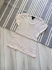 Isabel Marant weißes Leinen-T-Shirt Größe 3 Damen