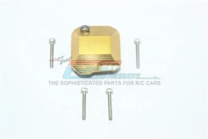 GPM SCX2012AX BRASS F/R GEARBOX COVER  - 35g For RC AXIAL SCX10-II Rock Crawler - Picture 1 of 4