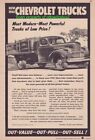1941 Chevrolet Pfahlwagen - modernste - leistungsstärkste Lastwagen zum niedrigen Preis
