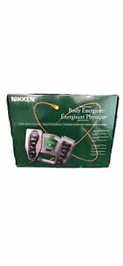 NIKKEN Biaxial Body Energizer & Adapter Excellent Condition