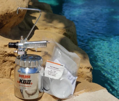 Taza a presión Devilbiss KB555 - Capacidad 2 cuartos ✅VENDEDOR SELLADO EE. UU.✅ Foto 1 de 3