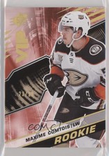 2018-19 SPx VIP Red Numbered Rookies Tier C /25 Maxime Comtois #VIP-MC Rookie RC