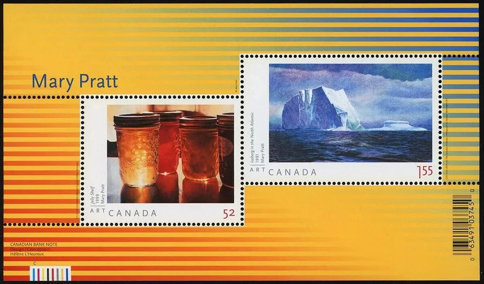 Canada - Souvenir Sheet - Mary Pratt - Scott #2212 - MNH - Image 1 of 1