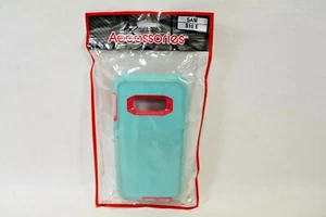 Samsung Galaxy S10e Cell Case Hülle Blau mit Mauve Akzenten - Bild 1 von 4