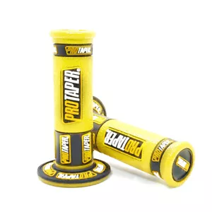 Protaper Hand Grips 7/8" Yellow Handle Bar Pro Taper Handgrip for Pit Dirt Bike - Picture 1 of 7