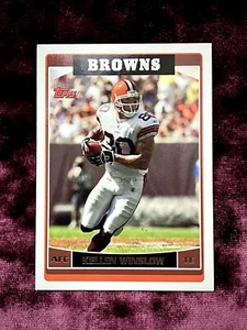 Kellen Winslow 2006 Topps #183 MINT Cleveland Browns Legends Jersey Miami Canes - Picture 1 of 2
