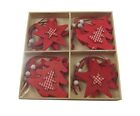 Heaven Sends - Scandi Star And Tree Christmas Decorations Boxed Set Of 12