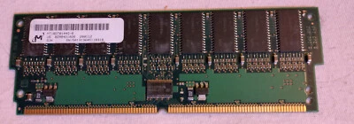 128MB MT18DT8144G-6 Micron PC100 100MHz 60ns ECC 200-Pin DIMM Memory for Sun - Image 1 of 2