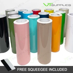 SUPER GLOSS Vinyl Wrap Car Air Release Film * Premium Vinyl * Plus Free Squeegee - Picture 1 of 17
