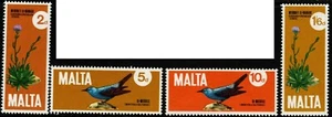 MALTA 1971 Birds Flowers(4) SG 456-9 Mint Unhinged (see scan) - Picture 1 of 2
