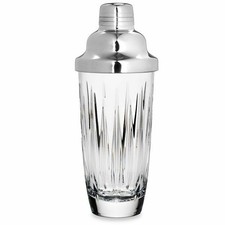 Reed & Barton Soho Crystal Cocktail Shaker, Clear, 0.68L