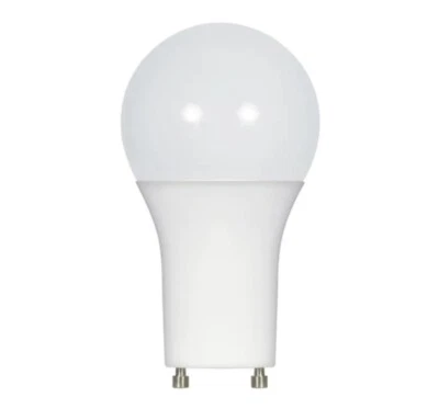 ⚡️(Set of 3) SATCO S9708 Dimmable LED A19 Bulb GU24 Base Soft White New in Box - Image 1 of 2