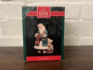 1992 Hallmark Keepsake Christmas Ornament Merry Olde Santa Collector's Series #3 - Picture 1 of 6