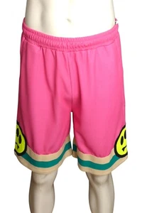BARROW- NWT Pink Graphic Print Gym Shorts, Size Medium - Picture 1 of 6