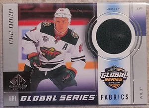 2024-25 SP Game Used Kirill Kaprizov Global Series Fabrics Jersey Wild - Picture 1 of 2