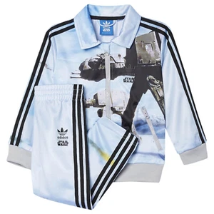 Adidas Originals Star Wars Children Firebird Set Suit Atat Jacket + Pants AB1847 - Picture 1 of 3