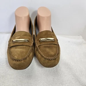 Mocasín de conducción Vionic Honor Ashby de gamuza tostada Orthofit para mujer talla 7 W - Imagen 1 de 18