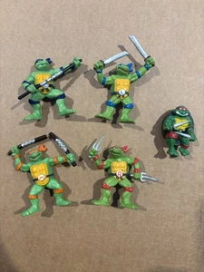 NINJA TURTLES 1990 VINTAGE MIRAGE STUDIOS BULLY Mini 6 cm. TMNT - Picture 1 of 7