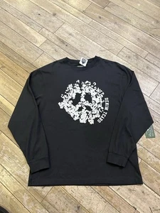 Size L - Denim Tears university Long Sleeve Shirt Black - Picture 1 of 10
