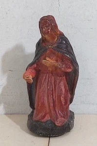 91820 Pastorello Presepe Confalonieri serie rossa - Statuina in pasta - Madonna - Picture 1 of 5