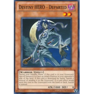 Destiny HERO - Departed - LCGX-EN136 - Common - Unlimited Edition - Heavily Play - Picture 1 of 1