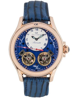 Carl von Zeyten CVZ0084RBLS Reloj Hombre Waldhaus Automático Limited 46mm 5ATM - Imagen 1 de 2