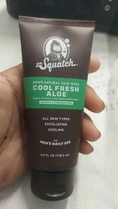 Dr. Squatch Cool Fresh Aloe Face Wash 4 fl oz Lot Of 2 - Picture 1 of 2
