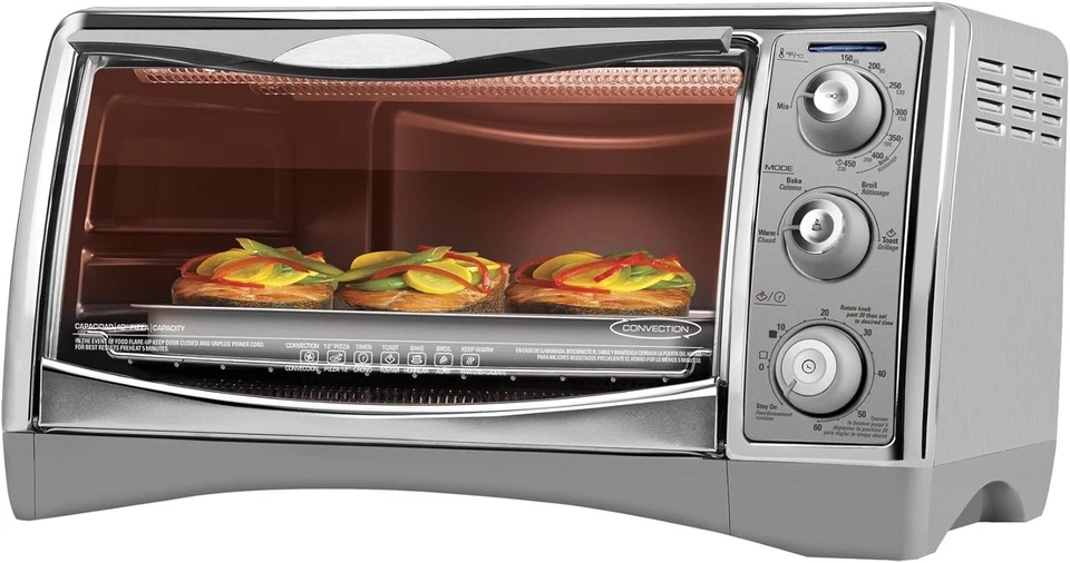Brand New: Black Decker  CTO4500S Perfect Broil Convection Toaster Oven - Image 1 of 2