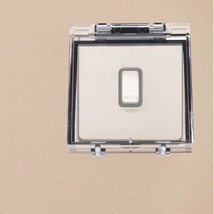 Elevator Button Cover Transparent Plastic Push Button Switch Cap - Picture 1 of 12