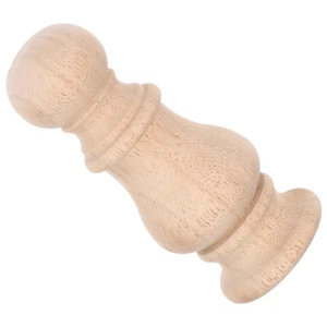  Europäische Massivholz Dekoration Endstücke für Innentreppen Zaun - Bild 1 von 12