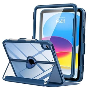 for iPad 11-inch (A16) 11th Generation Case 2025/ iPad 10th Navy Blue - Picture 1 of 13