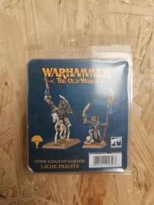 Warhammer Fantasy Old World Tomb King Liche Priests Metal Made to Order - Picture 1 of 3