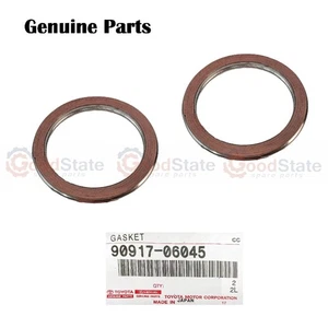 Genuine Camry SV40 MCV10 GSV50 GSV40 CV43 CV40 Exhaust Pipe Flange Gasket x2 - Picture 1 of 3