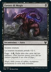 MTG Magic THB Theros Beyond Death - 1x ITA NM 107 C Favore di Mogis - Picture 1 of 1