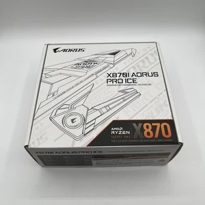 Gigabyte X870I AORUS PRO ICE Sockel AM5 mini ITX Mainboard Weiß (NEU) - Bild 1 von 10