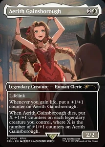 Aerith Gainsborough MTG Final Fantasy Regional Championship Promo Magic PRESALE - Picture 1 of 1