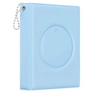 3 Inch Mini Photocard Binder Album with 32 Pockets, Blue - Picture 1 of 7