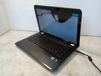 HP Pavilion DV6-3127DX 15" Laptop Intel Core i3 Cracked Screen *READ* -FM - Image 1 of 4