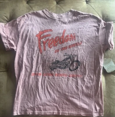 Camiseta Top Altard State Graphic S/S Rosa Polvoriento Freedom On The Wheels XS Foto 1 de 4