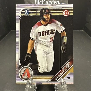 Bowman Draft Spencer Brickhouse 2019 #BD-175 Arizona Diamondbacks - Imagen 1 de 2