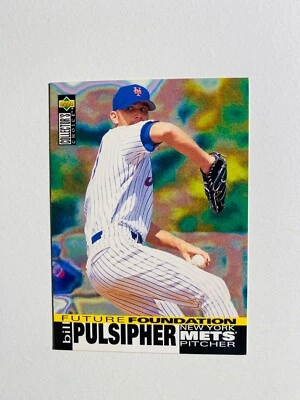 1995 UPPER DECK #35 BILL PULSIPHER ROOKIE NM-MT MLB BASEBALL CARD - Image 1 of 2