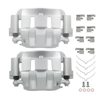 Juego de pinzas de freno de disco delanteras para Ford F-250 F-350 Super Duty Excursion 18-B4791 Foto 1 de 4