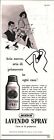 Deodorande per ambienti Lavendo Soray. Muson. Advertising  1962